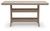 Ashley Sandy Dune Medium Brown Outdoor Counter Height Dining Table