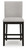 Ashley Neymorton Dark Grayish Brown Counter Height Barstool (Set of 2)