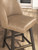 Ashley Neymorton Dark Grayish Brown Counter Height Barstool (Set of 2) D618-324