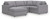 Ashley Modmax Ink 4-Piece Sectional with Chaise 92121/16/46(2)/65