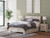 Ashley Lawroy Light Natural Queen Panel Bed with Storage
