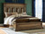 Ashley Channley Brown King Panel Storage Bed