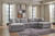 Ashley Modmax Ink 4-Piece Sectional with Chaise 92121/16/27/46/65