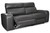 Ashley Samperstone Gray 2-Piece Power Reclining Sectional Loveseat
