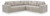 Benchcraft Next-Gen Gaucho Gray 5-Piece Sectional