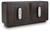 Ashley Elliston Espresso Brown Accent Cabinet