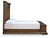 Ashley Channley Brown California King Panel Storage Bed