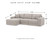 Benchcraft Next-Gen Gaucho Gray 3-Piece Sectional Sofa with Chaise 18304/17/46/64