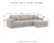 Benchcraft Next-Gen Gaucho Gray 3-Piece Sectional Sofa with Chaise 18304/17/46/64