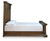 Ashley Channley Brown California King Panel Bed