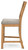 Ashley Havonplane Brown Counter Height Barstool (Set of 2)