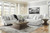 Ashley Top Tier Alloy 6-Piece Reclining Sectional with Chaise 92706/05/19/41/46/57/77