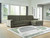 Ashley Chalcombe Olive 2-Piece Sectional with Chaise