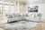 Ashley Top Tier Alloy 5-Piece Reclining Sectional