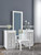Ashley Chalanna White Vanity with Mirror