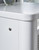 Ashley Chalanna White Vanity with Mirror