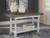 Ashley Havalance Gray White Sofa/Console Table T814-5