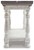 Ashley Havalance Gray White Sofa/Console Table T814-5