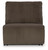 Ashley Top Tier Chocolate 4-Piece Reclining Sectional with Chaise