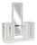 Ashley Chalanna White Vanity