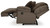 Ashley Top Tier Chocolate 4-Piece Reclining Sectional with Chaise 92705/05/41/46/57