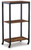 Ashley Bevinfield Brown Black Bar Cart