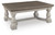 Ashley Havalance Gray White Coffee Table