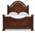Ashley Lavinton Brown Queen Poster Bed