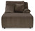 Ashley Top Tier Chocolate 3-Piece Reclining Sofa Chaise Sectional