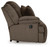 Ashley Top Tier Chocolate 3-Piece Reclining Sofa Chaise Sectional
