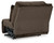 Ashley Top Tier Chocolate 3-Piece Reclining Sofa Chaise Sectional