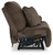 Ashley Top Tier Chocolate 3-Piece Reclining Sofa Chaise Sectional
