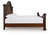 Ashley Lavinton Brown King Poster Bed