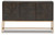 Ashley Elinmore Brown Gold Finish Accent Cabinet