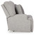 Ashley Acklen Place Pewter 3-Piece Sectional