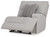 Ashley Acklen Place Pewter 3-Piece Sectional