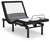 Ashley Best Base with Lumbar and Audio Charcoal Gray Twin XL Adjustable Base