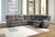 Ashley Next-Gen Durapella Sand 6-Piece Power Reclining Sectional 61004/46(3)/58/62/77