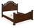 Ashley Lavinton Brown California King Poster Bed