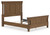 Ashley Chadworth Brown Queen Poster Bed
