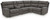 Ashley Next-Gen Durapella Slate 5-Piece Power Reclining Sectional