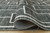 Ashley Elderland Black Gray Washable 7'6" x 9'6" Area Rug