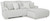 Ashley Top Tier Alloy 3-Piece Reclining Sectional Sofa with Chaise 92706/05/41/57