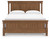 Ashley Chadworth Antique White King Poster Bed