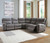 Ashley Next-Gen Durapella Sand 5-Piece Power Reclining Sectional 61004/31/46/58/62/77