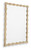 Ashley Acelmore Light Brown Accent Mirror