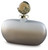 Ashley Acario Taupe Gold Finish Jar A2000782