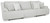 Ashley Top Tier Alloy 3-Piece Reclining Sectional Sofa