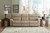 Ashley Next-Gen Durapella Slate 3-Piece Power Reclining Sectional Sofa