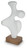Ashley Lavarsen White Brown Sculpture